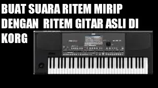 Buat suara ritem KORG pa600/300-Create KORG pa600 / 300 rhythm sounds