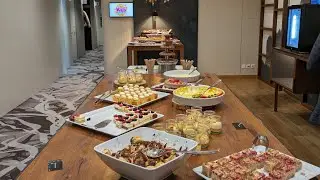 Brunch buffet at Marriott Zurich Switzerland