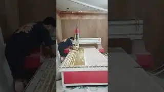 Golden Acrylic Letter Cutting on CNC Router Machine | Premium Signage Work#GoldenAcrylic# #CNCRouter