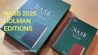 REVIEW: Holman NASB 2020 Giant Print Reference & Large Print Compact Reference