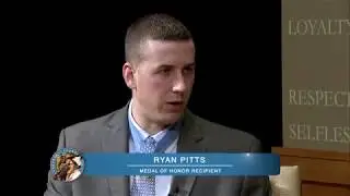 Medal of Honor Recipient Ryan Pitts recalls his experiences in Afghanistan