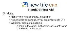 First Aid Environmental Emergencies
