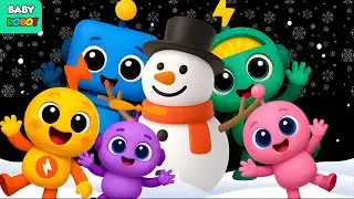 Baby ROBOT Dance Christmas Song 2026/ Jingle Bells, Build a Snowman #toddlersongs #christmas2026