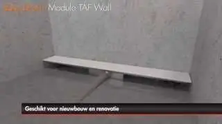 Easy Drain Modulo TAF Wall (Primair) - Installatie