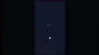 What A Beautiful sight 5 planets Aligned Together Today #youtubeshorts #planets #earth #sky