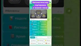 Система анализа расходов. Сортировка чеков #shopping #finance #account #cash