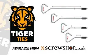 TIGER TIES WALL CAVITY TIES AVAILABLE FROM SCREWSHOP