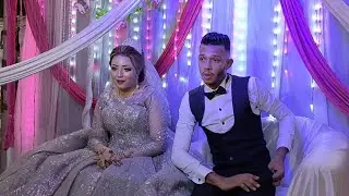 تعالوا بسرعه شوفوا فرح محمد ابني و امينه وهم في قلب الكوشه و كله يقول مبروك