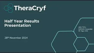 THERACRYF PLC - Half Year Results