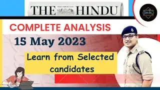 15 May 2023 The Hindu Newspaper Analysis