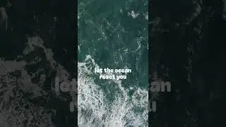 Let the Waves Ground You 🌊 #oceansounds #mindfulness #relax