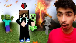 Minecraft But, I Am Blind 😱😱😱. #minecraft #speedrun #part17