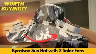 Byrotson Sun Hat with 2 Solar Fans, Mens Summer UV Protection | Worth Buying?