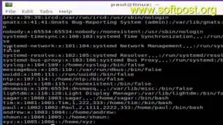 How to list users in Debian