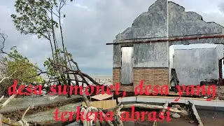berkunjung ke kampung simonet kecamatan Wonokerto kab Pekalongan yang terdampak abrasi dan rob.