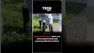 Elephant robot bends #technews #trending #shortvideo