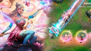 NEW Skin - Celestial Embroidery Lux & Mythic Chroma - PBE Preview - League: Wild Rift