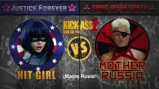 KICK-ASS 2. CON UN PAR -Hit Girl VS. Madre Rusia