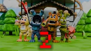 FNAF WORLD If It Was A Movie (Fnaf Animation)