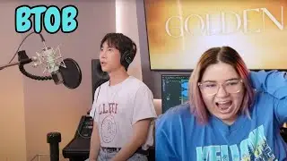 BTOB Eunkwang 'Golden' Cover + Lim Hyunsik 'The Answer' MV & Live Perf Reaction!