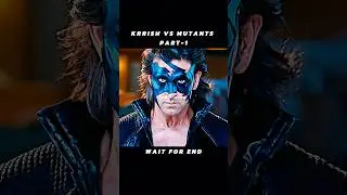 Krrish vs Mutants | Status | 4k Hd | Edit🔥#shorts #krrish #hritikroshan