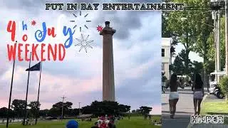 PUT IN BAY RUN DMC FIREWORKS TONE LOC KILLER FLAMINGOs WEAVE TOSSING BOOTY SHAKING CONCH BLOWING FUN