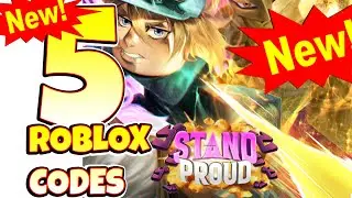 Stand Proud, Roblox GAME, ALL SECRET CODES, ALL WORKING CODES