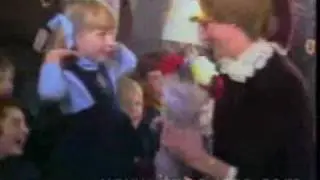 Footage of Princess Diana with Children
