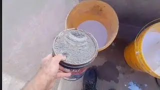 COMO CHAPISCAR CONTRAPISO . MAIS TRA&Ccedil;O DE CHAPISCO.