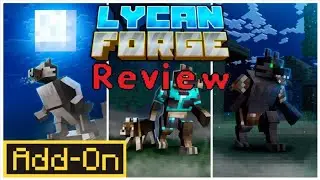Minecraft Bedrock addon review Lycan Forge