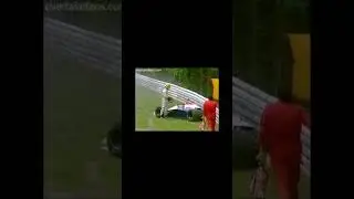 Айртон Сенна вылетает из гонки на Гран-при Германии 1984 года #f1 #f1history #ayrtonsenna #hocken...