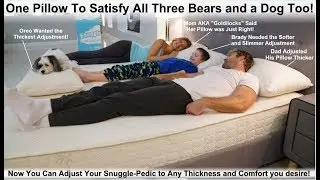 Snuggle pedic ultra luxury bamboo body pillow