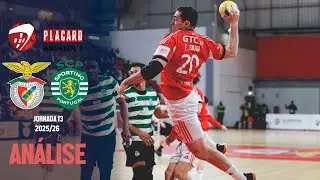 SL BENFICA (29) x (37) SPORTING CP | JORNADA 13 | ANDEBOL 1 | 25/26 : AN&Aacute;LISE