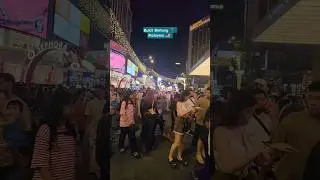 Kuala Lumpur night street walk bukit Bintang most visited place at night🇲🇾🤫