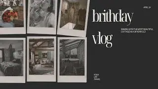 Mini Birthday Vlog - We stayed in the most BEAUTIFUL Airbnb in Cornwall