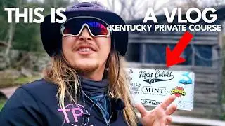 Traveling disc golfer; behind the scenes