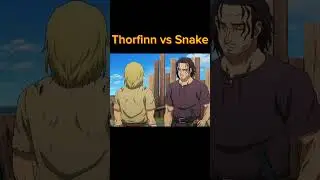 Thorfinn vs Snake 🔥 #thorfinn #vinlandsaga #anime #shorts