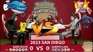 Pok&eacute;mon VGC Baris Akcos vs Alberto Lara 2023 San Diego Regional Championship VG Day 1 Swiss R4-2