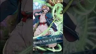 Summer Festival Takumi Critical Quotes - Fire Emblem Heroes #Shorts #Nintendo #FireEmblem