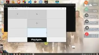 TIC TAC TOE GAME USING tkinter | MINI PROJECT