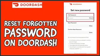 How to Reset Forgotten Password in Doordash? Recover Doordash Account on Android 2024
