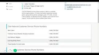 1 (866) 748 6854 Dish Network Customer Service Number