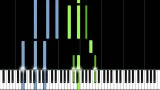 🏴☠ Sea of Thieves - Becalmed (Synthesia Piano Tutorial) 🏴☠