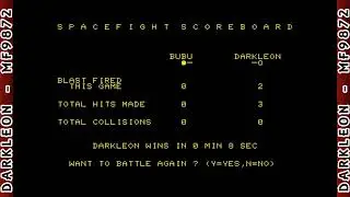 Space Fight - [ 1978 - Commodore Pet - Gameplay ]