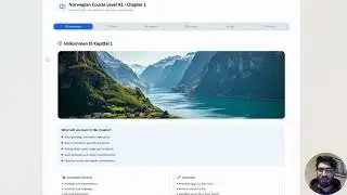 ABEC.NO - Norwegian Course Level A1 - How it works