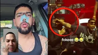 Alofoke le parti&oacute; la CARA a Wilson Sued anoche en la Final De La Casa De Alofoke.
