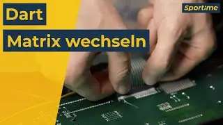 Sportime eDart - Die Matrix bei der JX-2000 tauschen einfach erkl&auml;rt