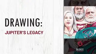 Drawing Jupiter's Legacy