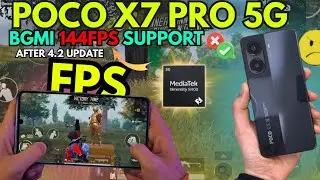 POCO X7 PRO 5G BGMI 4.2 😱 120FPS ULTRA SMOOTH! 🔥 No Lag &bull; No Heat &bull; INSANE TEST!