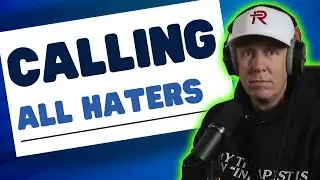 DONE WITH THE HATERS..
